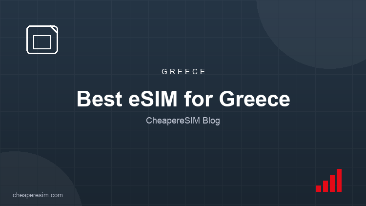 Best eSIM for Greece 2026: Island Hopping Without Dead Zones