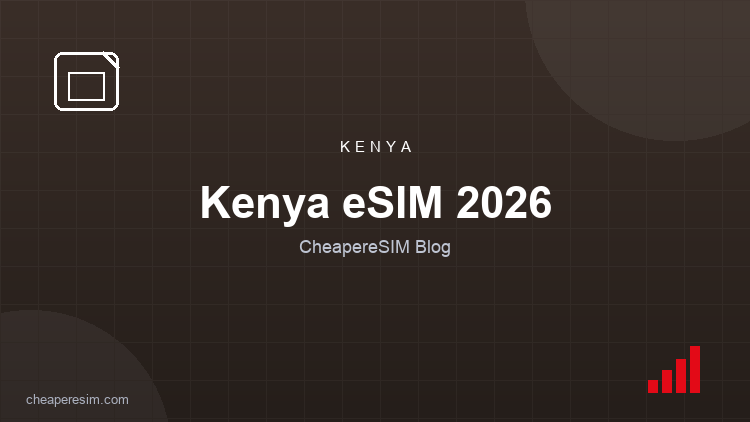 Mejor eSIM para Kenia 2026: cobertura en safari, M-Pesa y datos