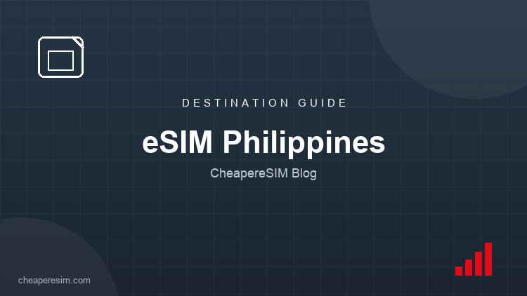 Beste eSIM für die Philippinen 2026: Netzabdeckung, Datentarife und Preise
