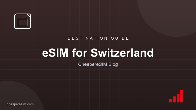Beste eSIM für die Schweiz 2026: Warum Ihr EU-Tarif an der Grenze endet